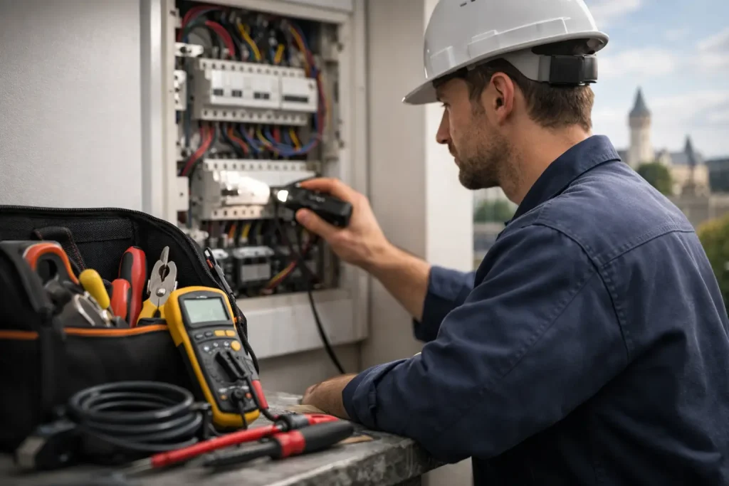 Électricien dépannage urgent Luxembourg