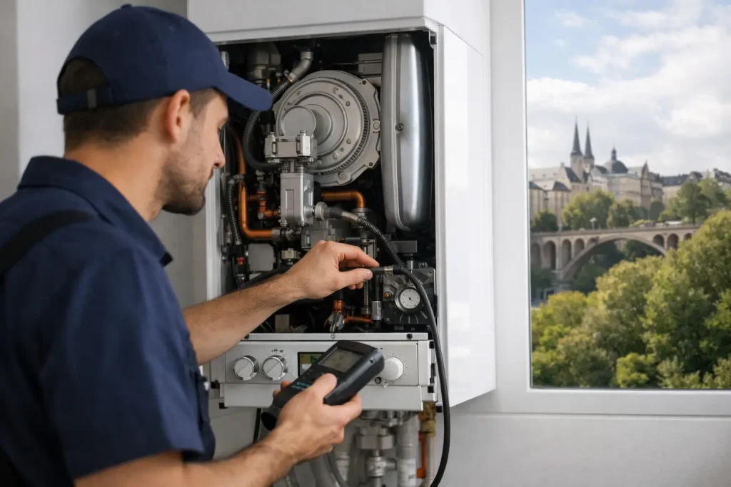 Entretien chaudière gaz Luxembourg: quoi prévoir